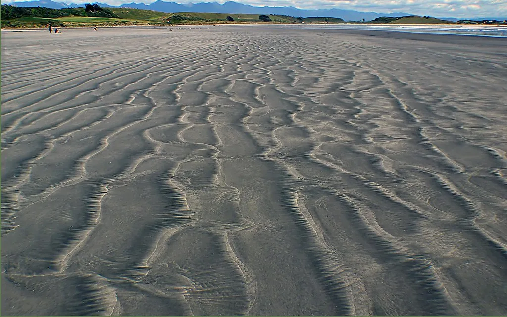 Low tide.