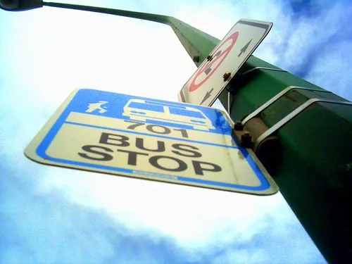 My bus stop
